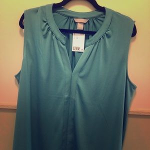 H&M Teal Green tank - New with Tags